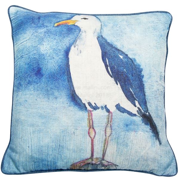 Sandy Seagull cushion